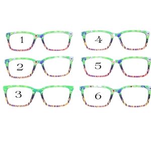 Pair Eyewear Larkin Magnetic Toppers Hazard Skeleton Green Slime Fire Print